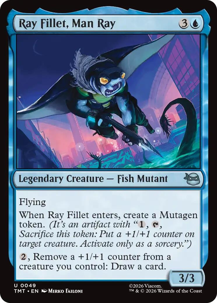 Image for Ray Fillet, Man Ray [49] - Magic: The Gathering