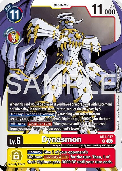 Image for Dynasmon - AD1-017 [AD1-017 R] - Digimon Card Game