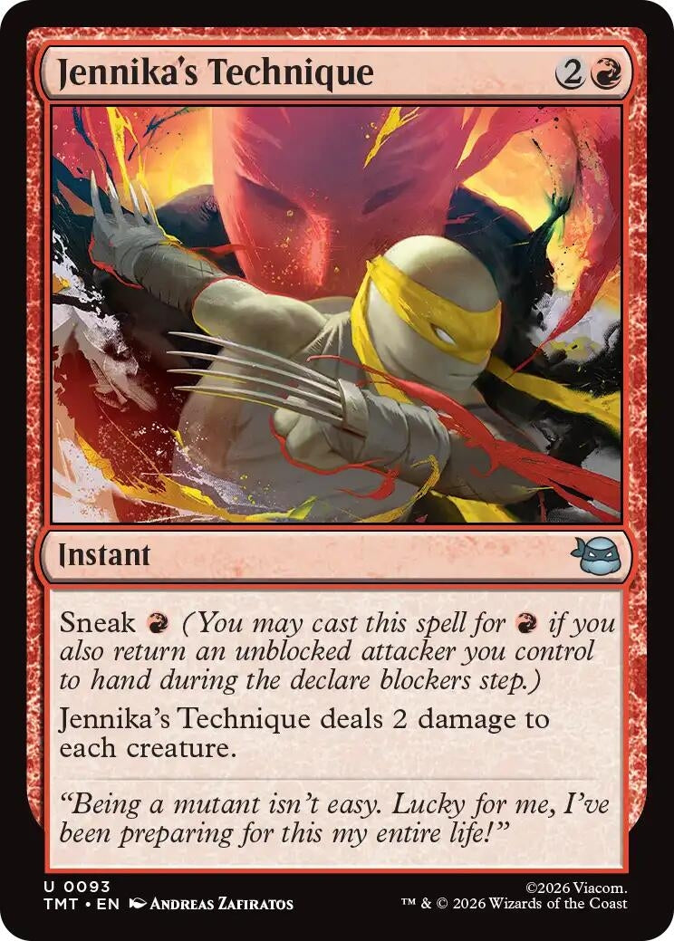 Image for Jennika's Technique [93] - Magic: The Gathering