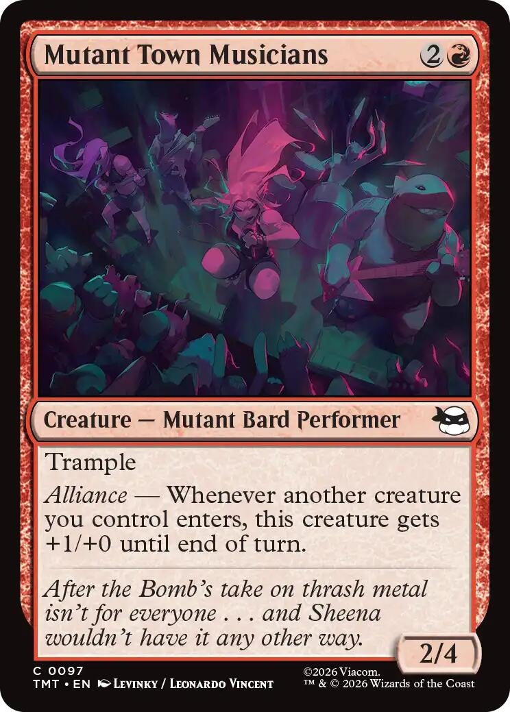 Image for Mutant Town Musicians [97] - Magic: The Gathering