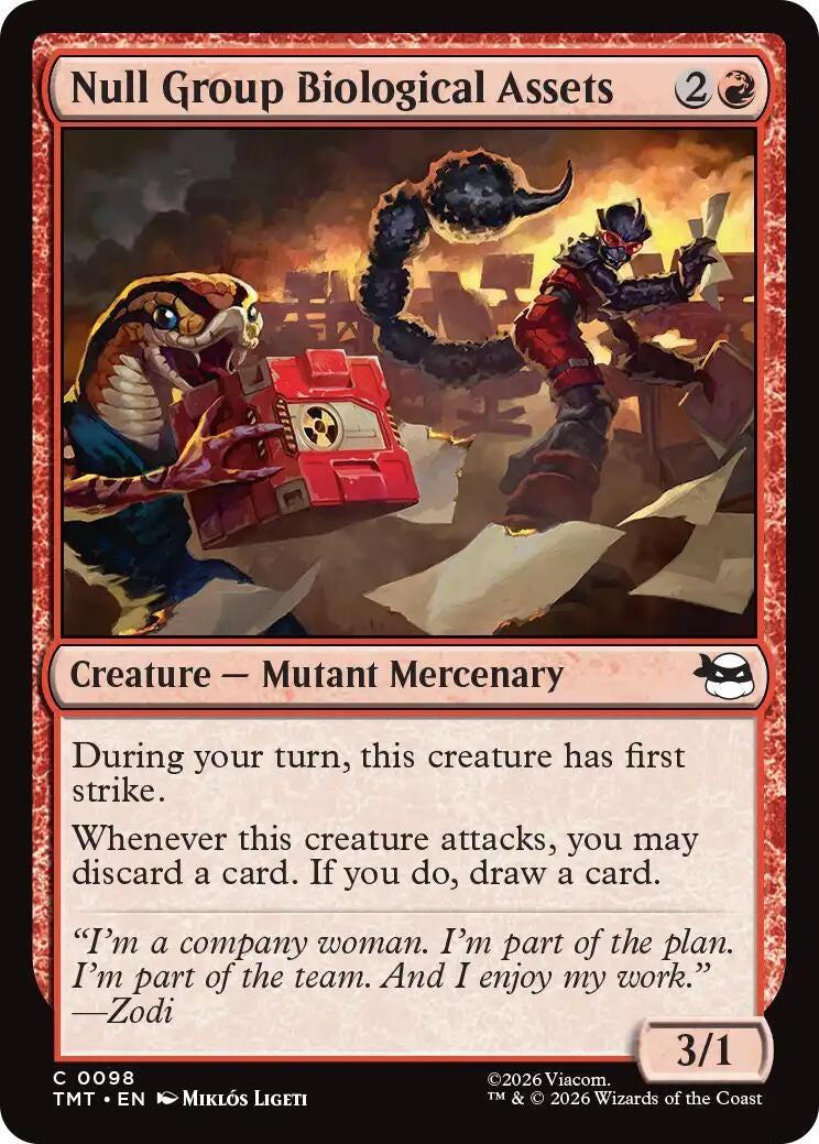 Image for Null Group Biological Assets [98] - Magic: The Gathering