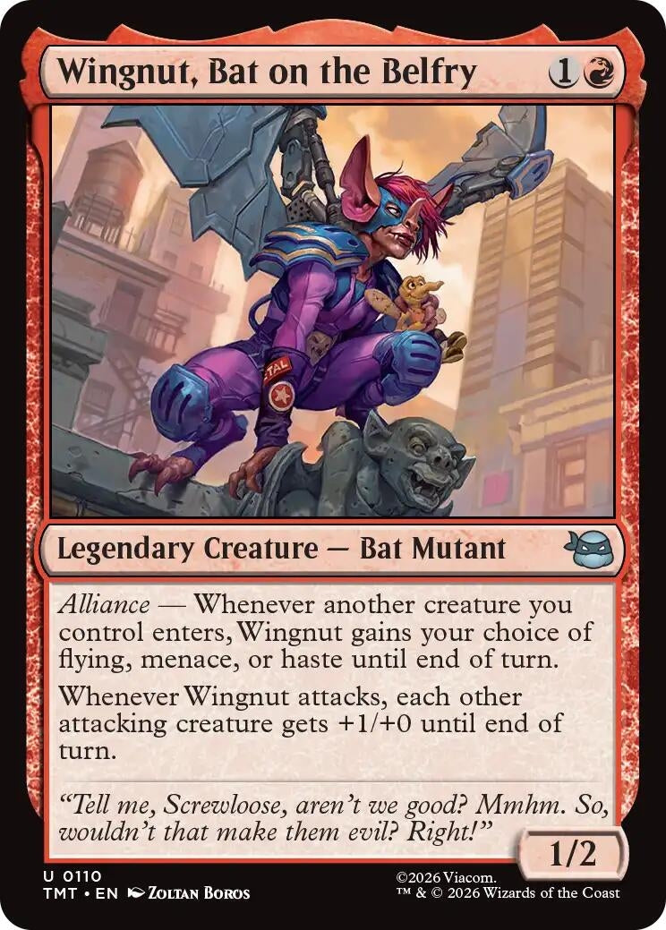 Image for Wingnut, Bat on the Belfry [110] - Magic: The Gathering