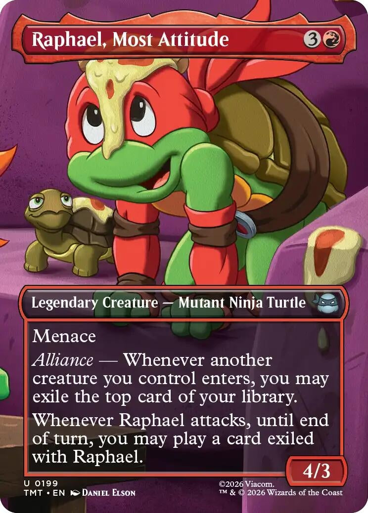 Image for Raphael, Most Attitude (Borderless) [199] - Magic: The Gathering