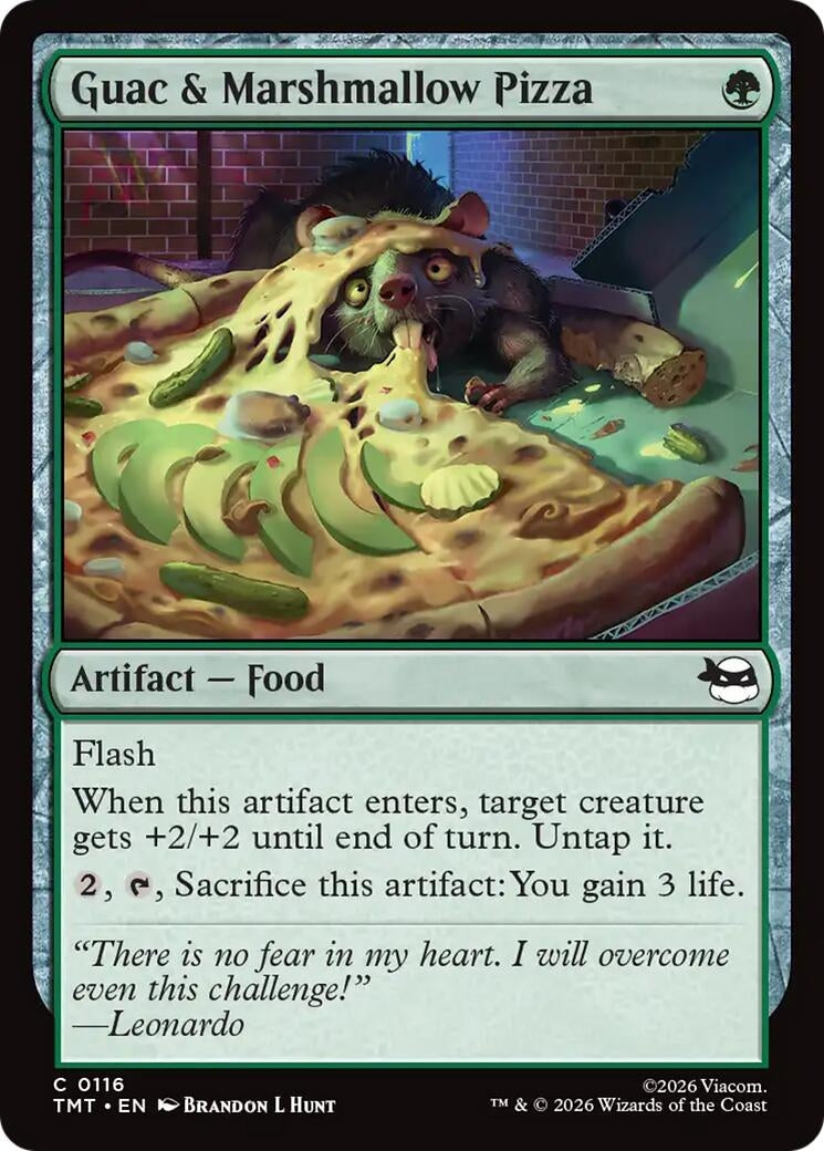 Image for Guac & Marshmallow Pizza [116] - Magic: The Gathering