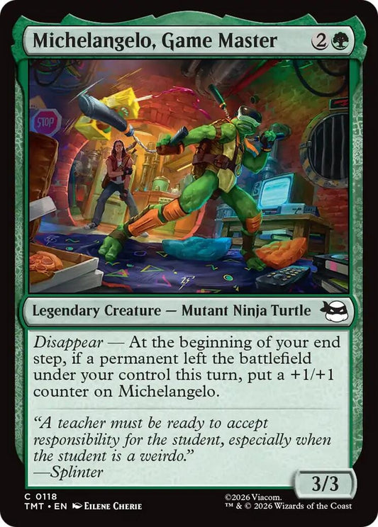 Image for Michelangelo, Game Master [118] - Magic: The Gathering