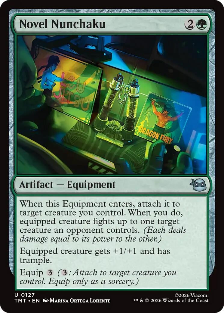 Image for Novel Nunchaku [127] - Magic: The Gathering