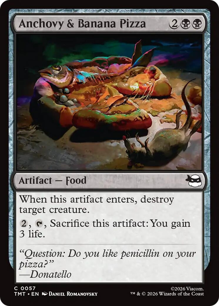 Image for Anchovy & Banana Pizza [57] - Magic: The Gathering