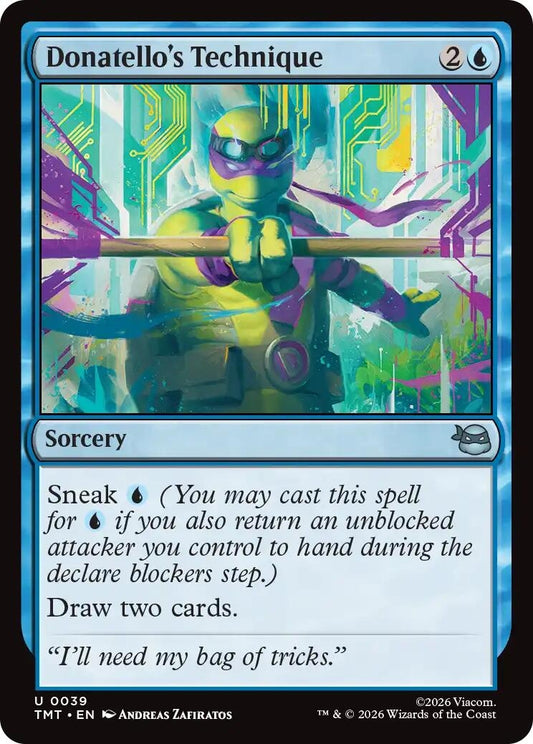 Image for Donatello's Technique [39] - Magic: The Gathering