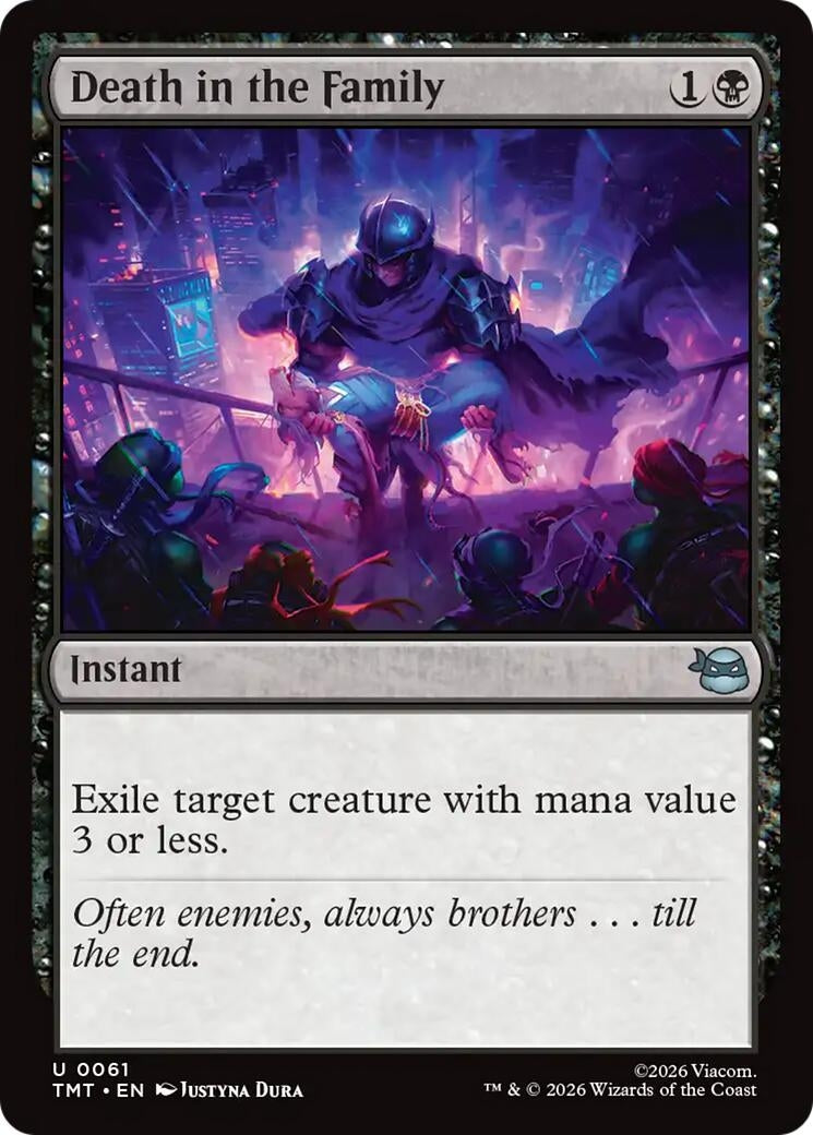 Image for Death in the Family [61] - Magic: The Gathering