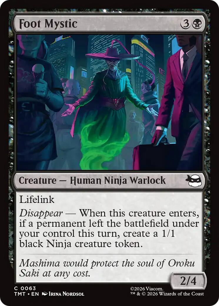 Image for Foot Mystic [63] - Magic: The Gathering