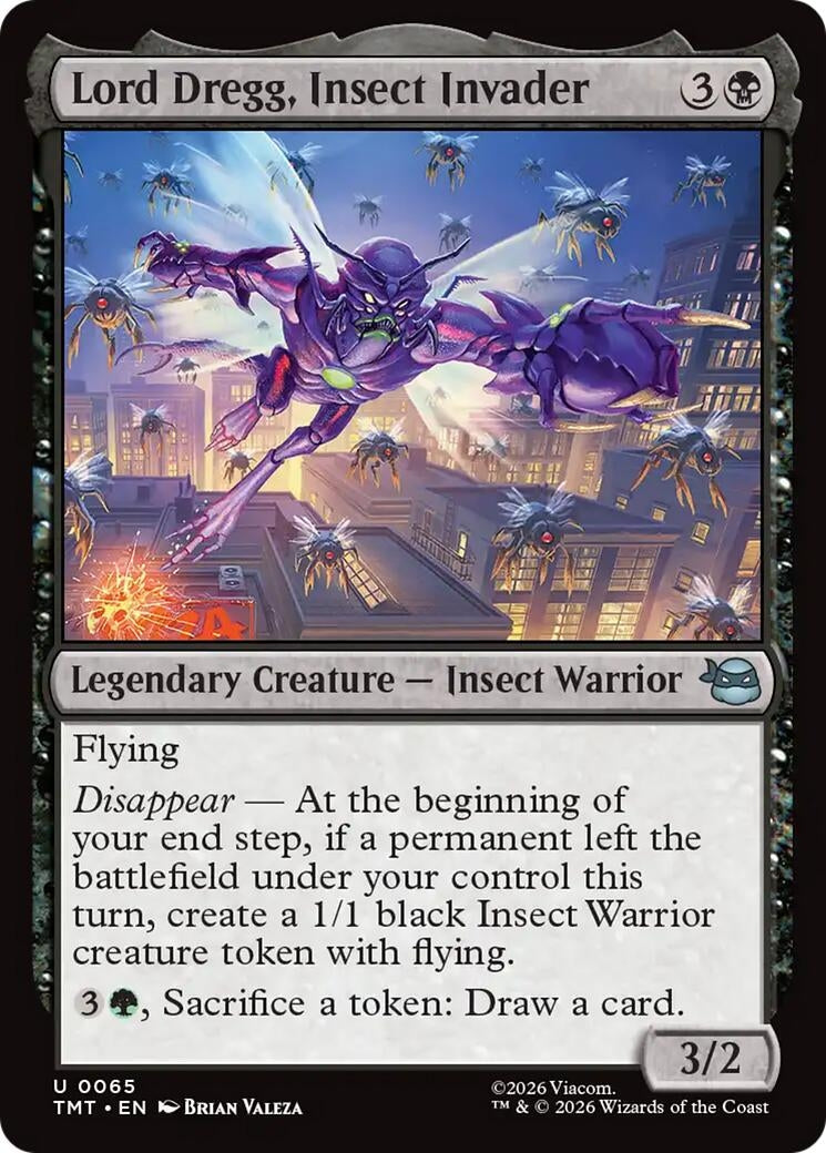 Image for Lord Dregg, Insect Invader [65] - Magic: The Gathering