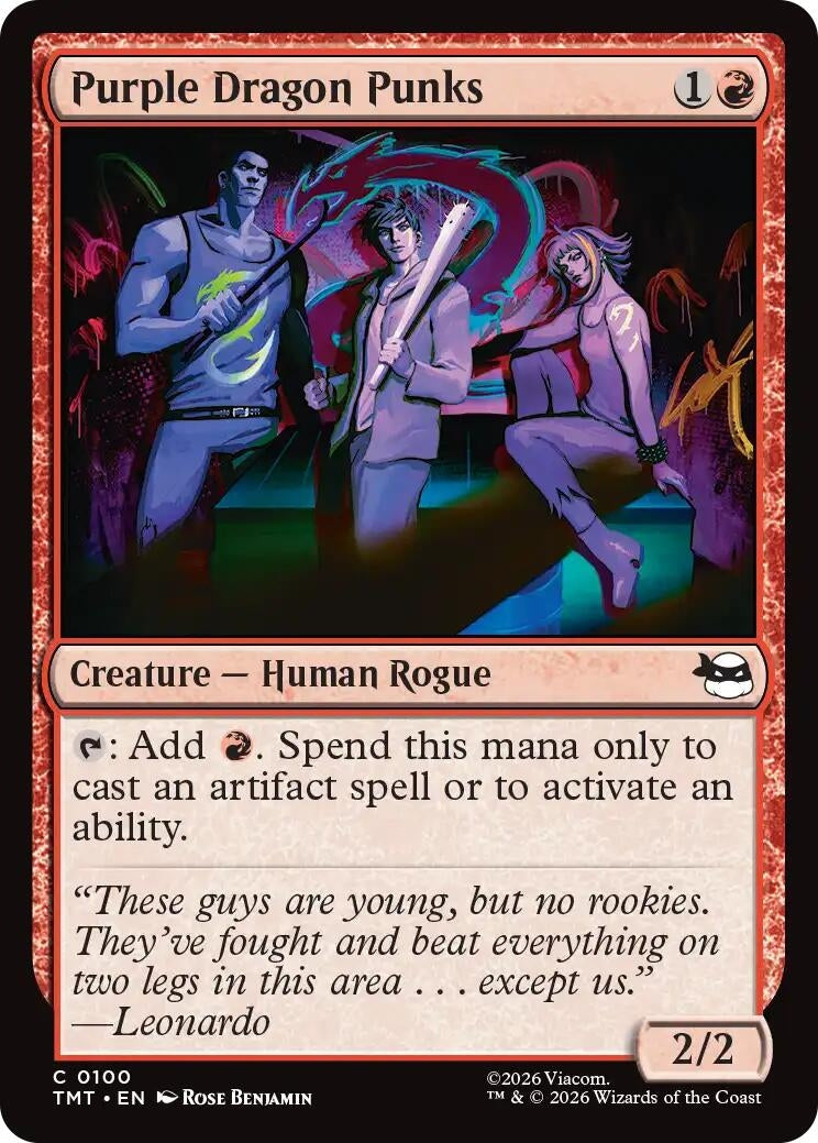Image for Purple Dragon Punks [100] - Magic: The Gathering