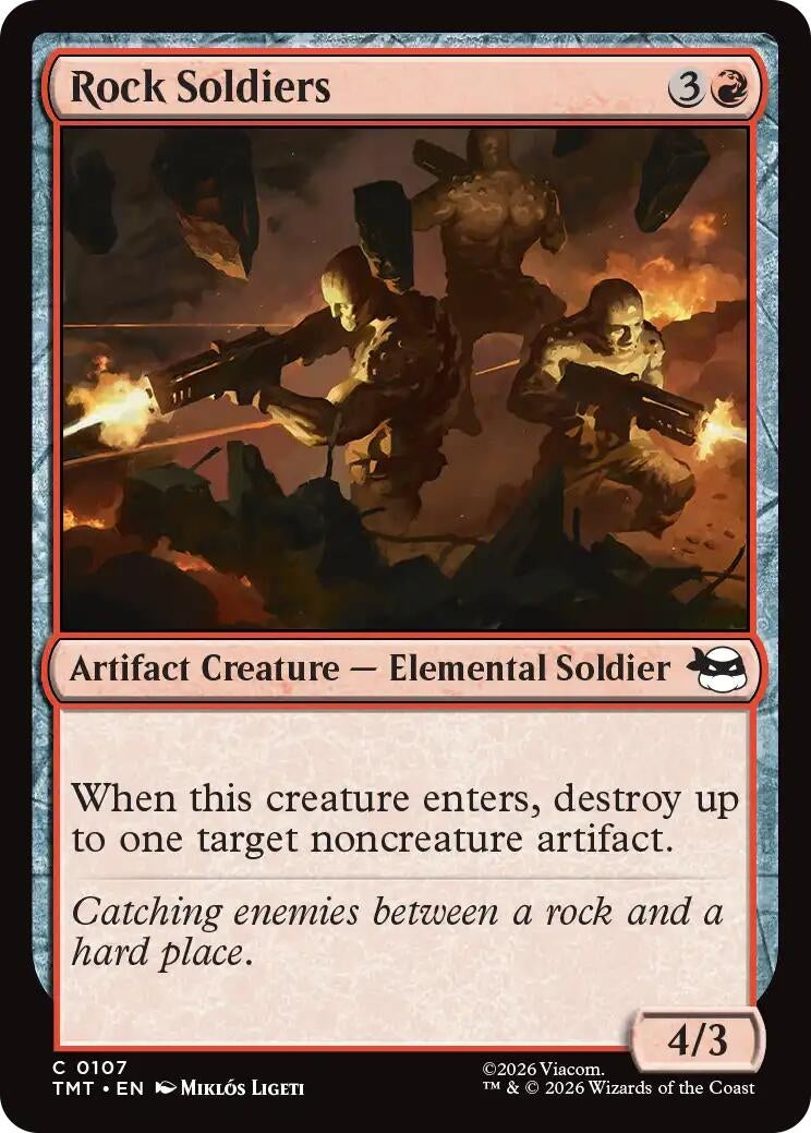 Image for Rock Soldiers [107] - Magic: The Gathering