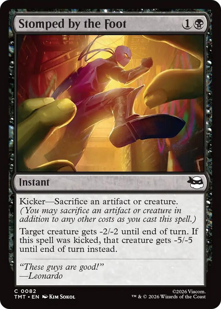 Image for Stomped by the Foot [82] - Magic: The Gathering