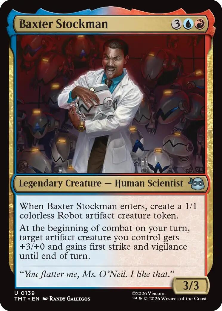 Image for Baxter Stockman [139] - Magic: The Gathering