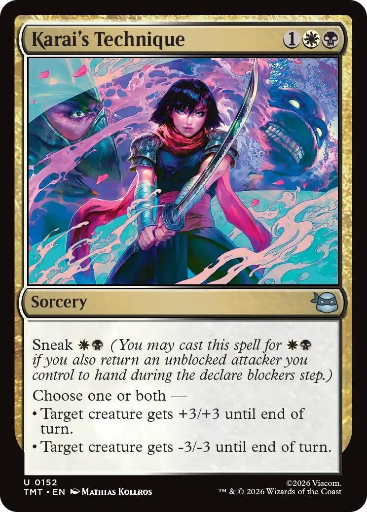 Image for Karai's Technique [152] - Magic: The Gathering