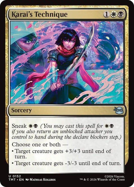 Image for Karai's Technique [152] - Magic: The Gathering