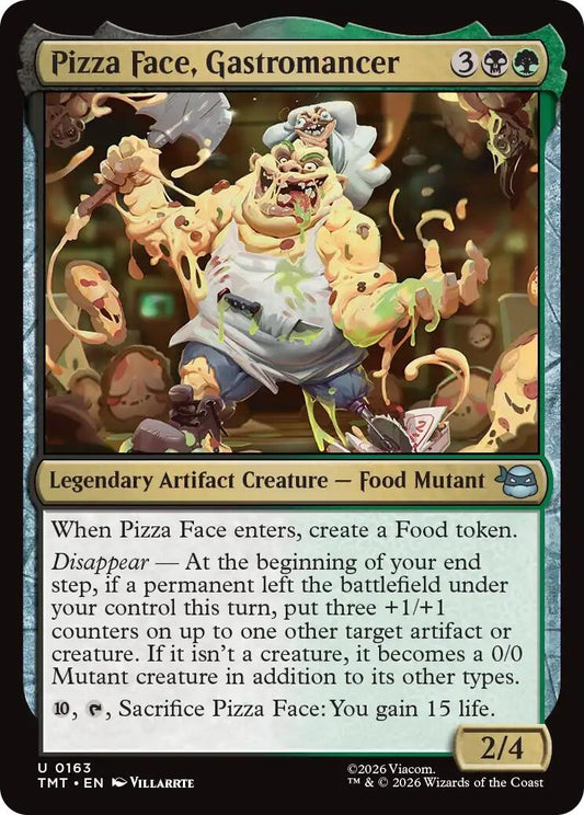 Image for Pizza Face, Gastromancer [163] - Magic: The Gathering