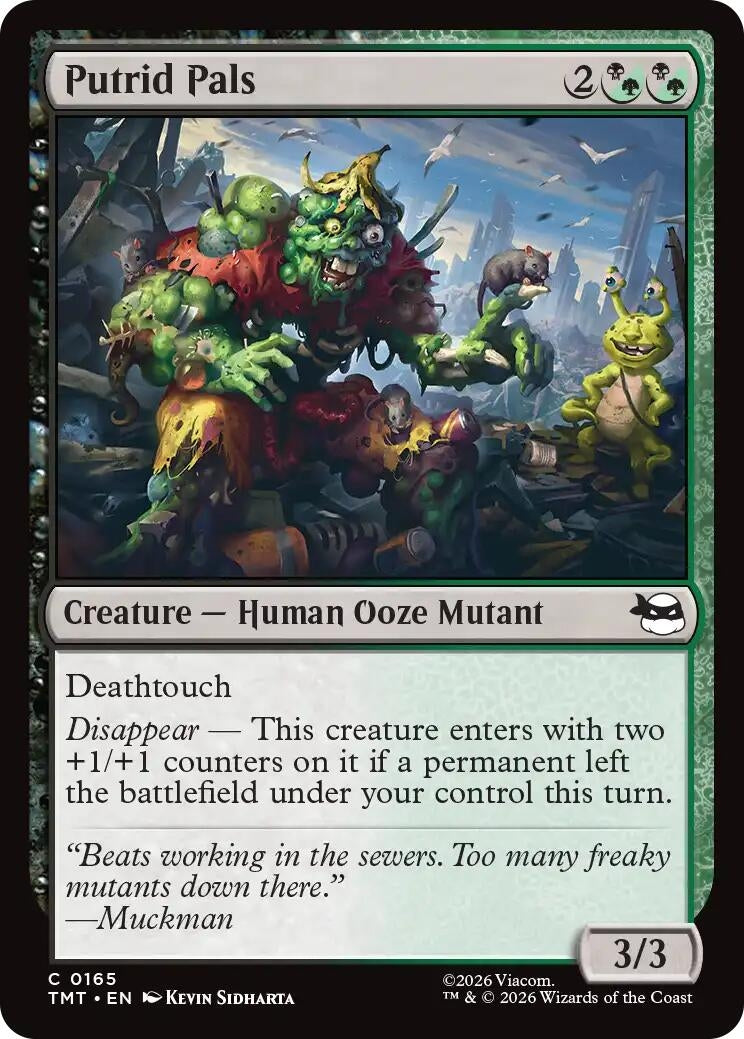 Image for Putrid Pals [165] - Magic: The Gathering