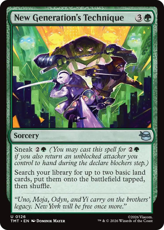 Image for New Generation's Technique [126] - Magic: The Gathering