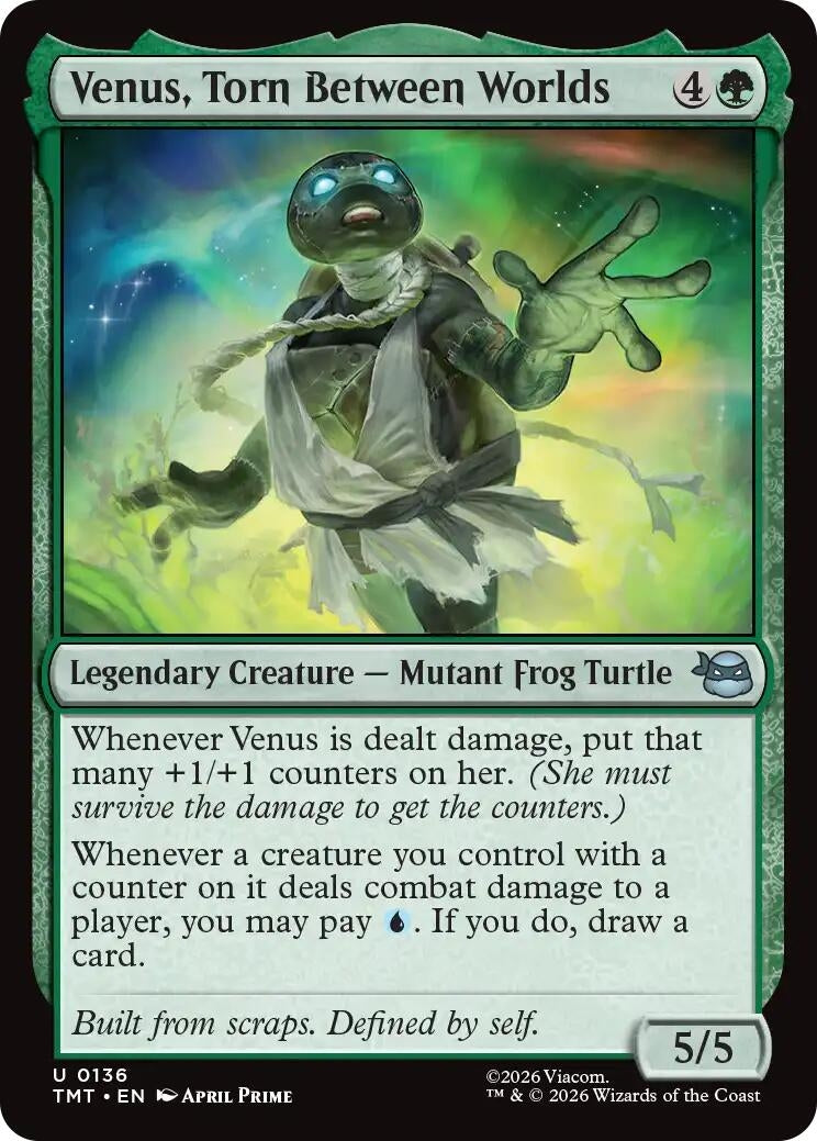Image for Venus, Torn Between Worlds [136] - Magic: The Gathering