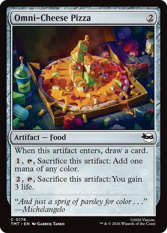 Image for Omni-Cheese Pizza [176] - Magic: The Gathering