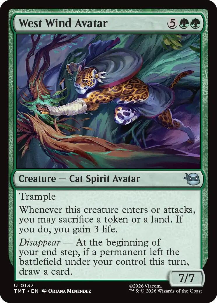 Image for West Wind Avatar [137] - Magic: The Gathering