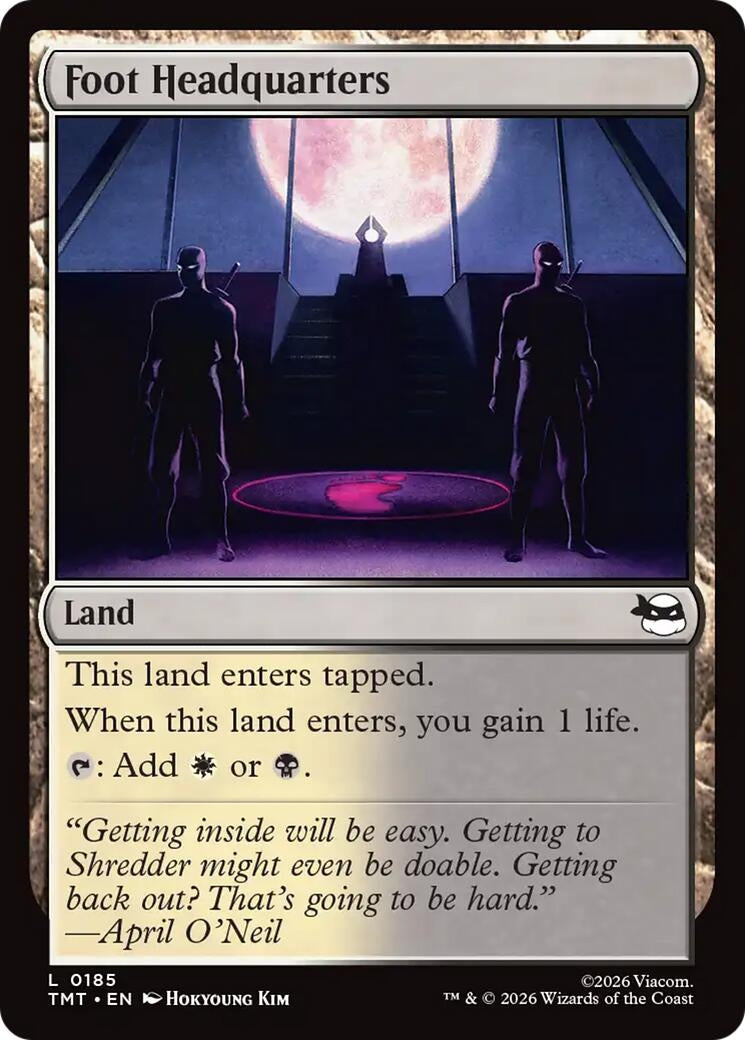 Image for Foot Headquarters [185] - Magic: The Gathering