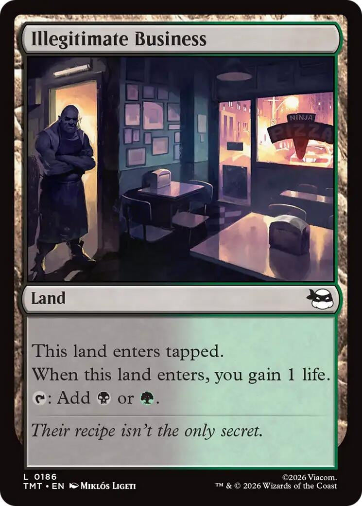 Image for Illegitimate Business [186] - Magic: The Gathering