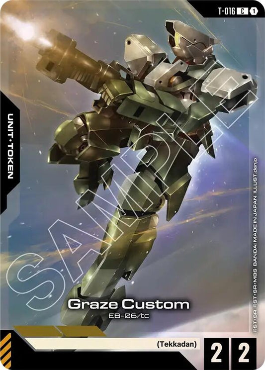 Image for Graze Custom (Premium Card Collection Gundam Assemble) [T-016] - Gundam Card Game