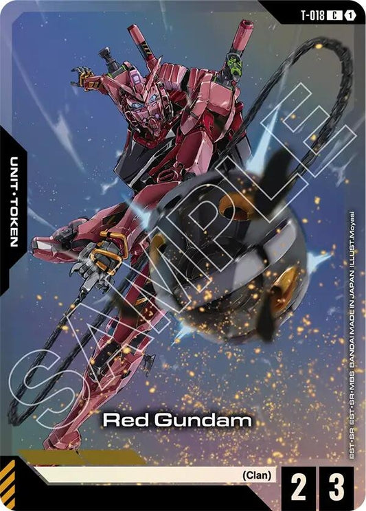 Image for Red Gundam (T-018) (Premium Card Collection Gundam Assemble) [T-018] - Gundam Card Game