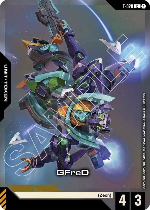 Image for GFreD (T-020) (Premium Card Collection Gundam Assemble) [T-020] - Gundam Card Game