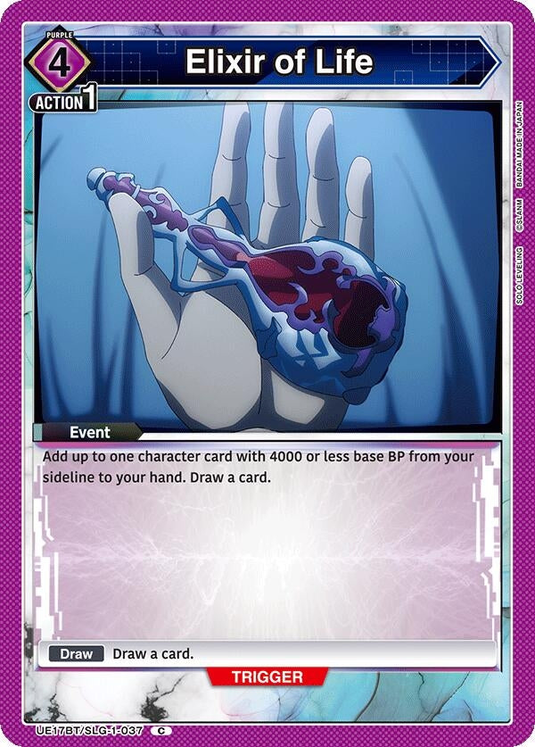 Image for Elixir of Life [UE17BT/SLG-1-037] (UE17BT) - Union Arena