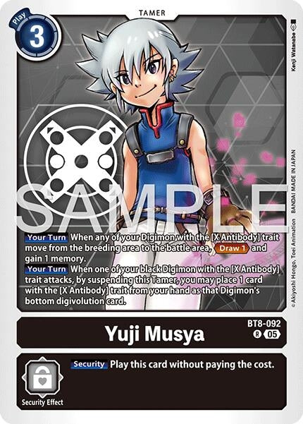 Image for Yuji Musya (Reprint) [BT8-092 R] - Digimon Card Game