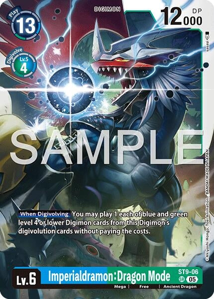 Image for Imperialdramon: Dragon Mode - ST9-06 (Reprint) [ST9-06 SR] - Digimon Card Game