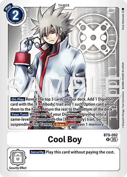 Image for Cool Boy - BT9-092 (Reprint) [BT9-092 R] - Digimon Card Game