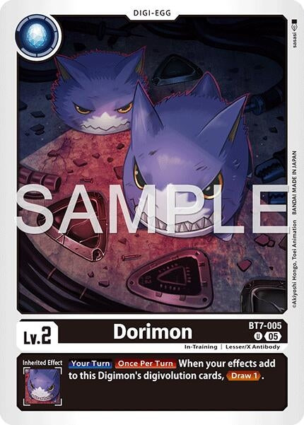 Image for Dorimon (Reprint) [BT7-005 U] - Digimon Card Game