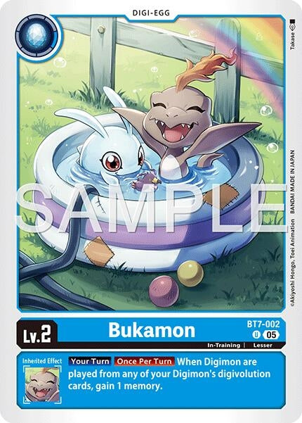 Image for Bukamon (Reprint) [BT7-002 U] - Digimon Card Game
