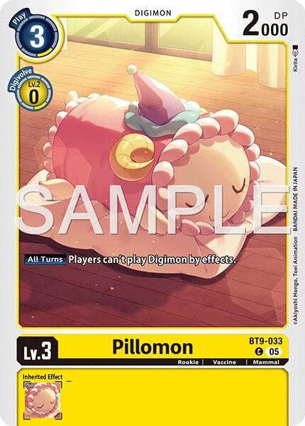 Image for Pillomon (Reprint) [BT9-033 C] - Digimon Card Game