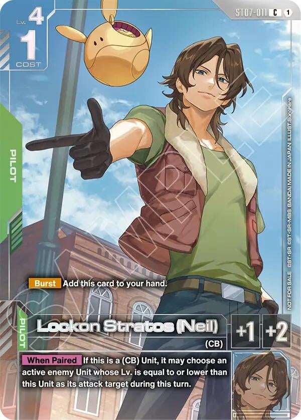 Image for Lockon Stratos (Neil) (Newtype Challenge 2026 Mission 2) [ST07-011] - Gundam Card Game