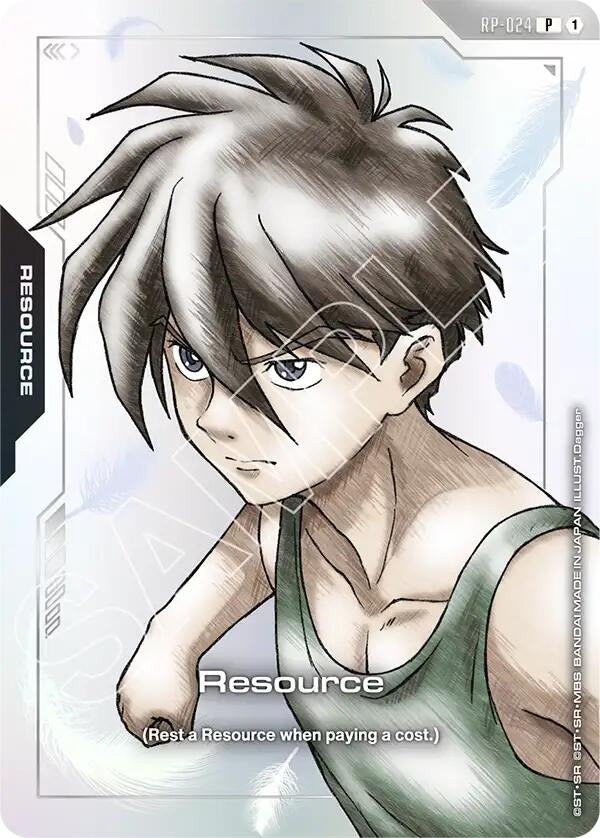 Image for Resource (RP-024) (Mobile Suit Gundam Wing) [RP-024] - Gundam Card Game