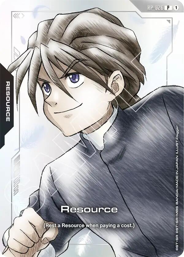 Image for Resource (RP-026) (Mobile Suit Gundam Wing) [RP-026] - Gundam Card Game