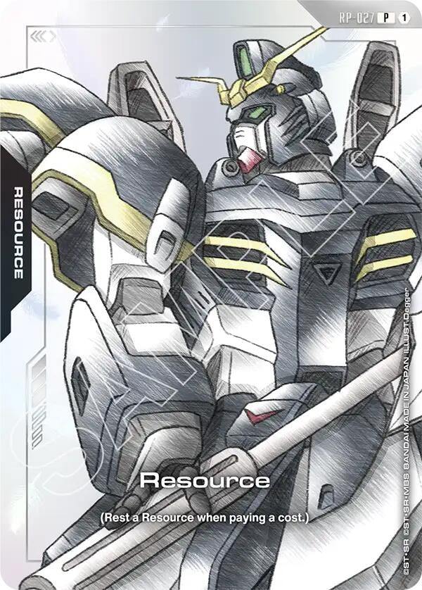 Image for Resource (RP-027) (Mobile Suit Gundam Wing) [RP-027] - Gundam Card Game