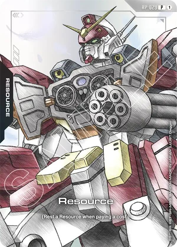 Image for Resource (RP-029) (Mobile Suit Gundam Wing) [RP-029] - Gundam Card Game
