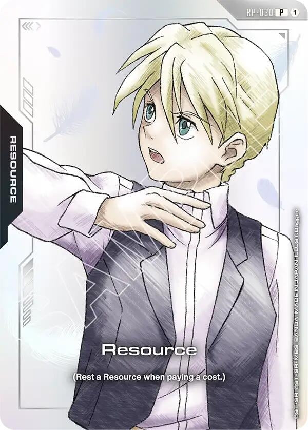 Image for Resource (RP-030) (Mobile Suit Gundam Wing) [RP-030] - Gundam Card Game