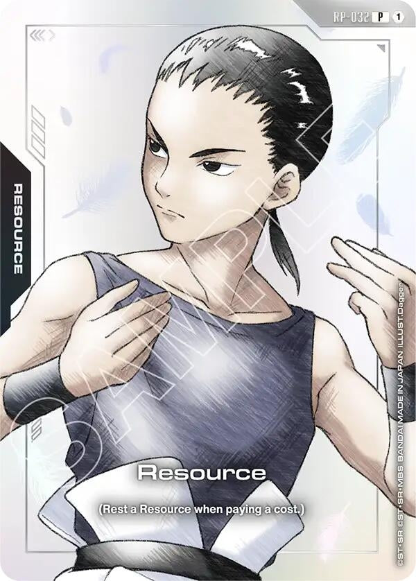 Image for Resource (RP-032) (Mobile Suit Gundam Wing) [RP-032] - Gundam Card Game