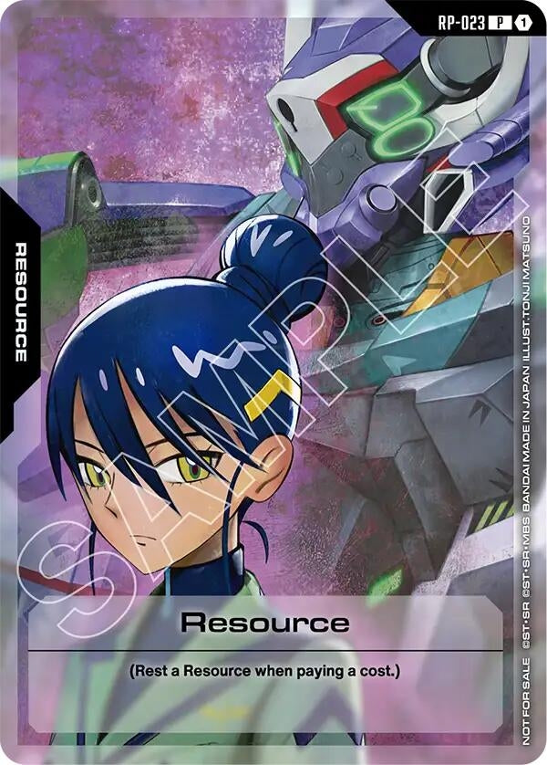 Image for Resource (RP-023) (Mobile Suit Gundam GQuuuuuuX) [RP-023] - Gundam Card Game