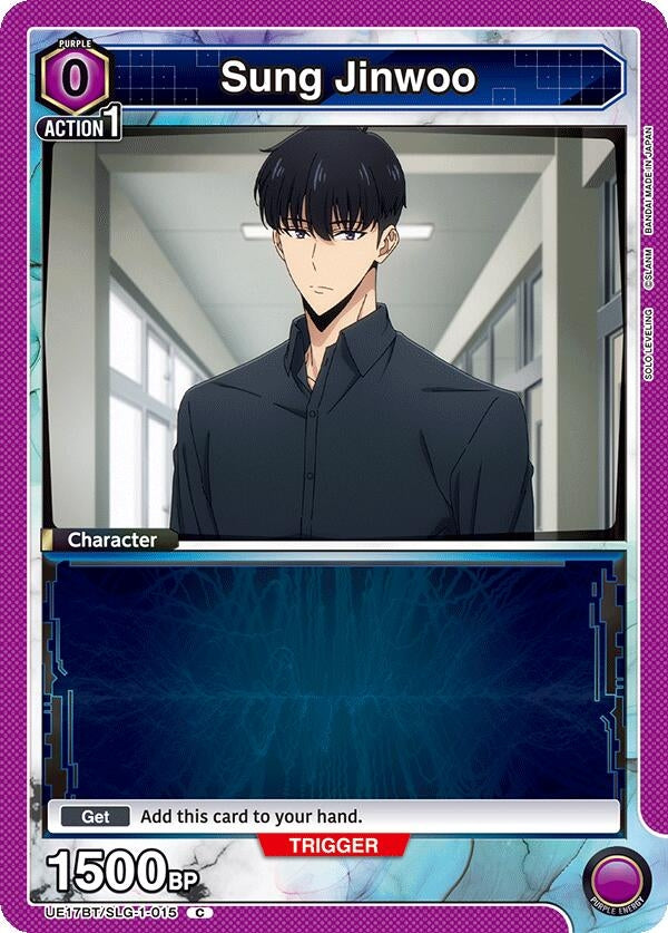 Image for Sung Jinwoo (015) [UE17BT/SLG-1-015] (UE17BT) - Union Arena