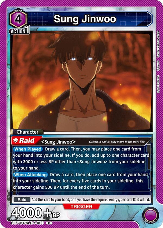 Image for Sung Jinwoo (020) [UE17BT/SLG-1-020] (UE17BT) - Union Arena