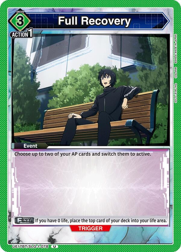Image for Full Recovery [UE17BT/SLG-1-078] (UE17BT) - Union Arena